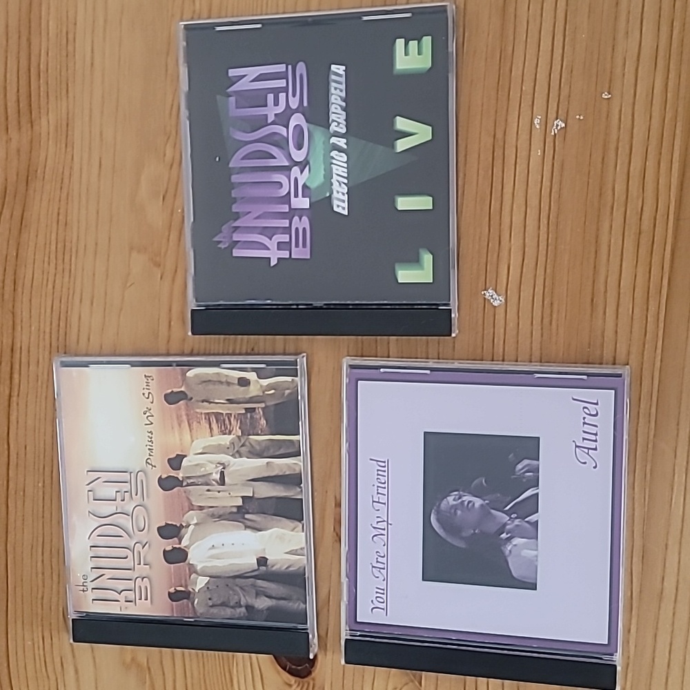 3 religious CDs